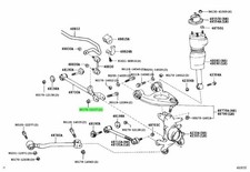 Genuine Lexus Nut Spare Part