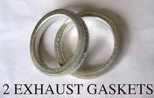 2 Exhaust Muffler Gaskets 49cc