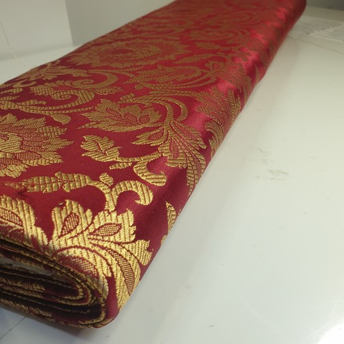 Floral gold leaf - gold, damask