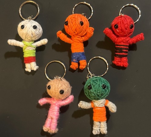 Mini voodoo doll keychain - doll, cute