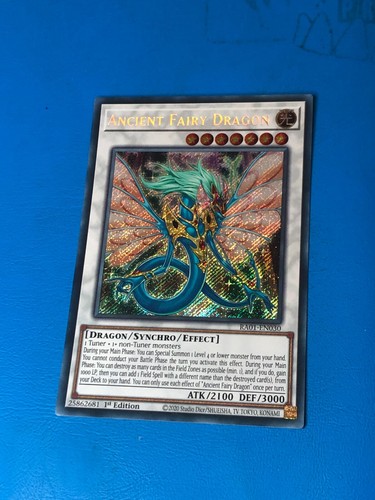 Yugioh secret rare - rare, ancient