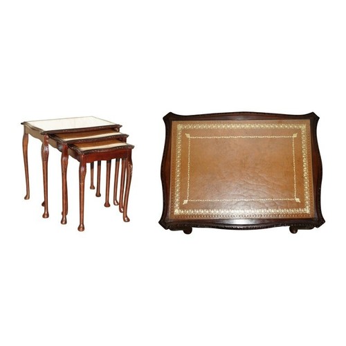 Vintage nest three - three, gold