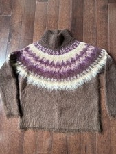 Magaschoni Fair Isle Fuzzy