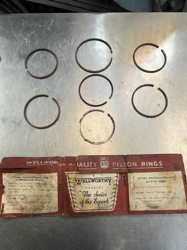 Bsa 500cc 1947 piston - 500cc, ring