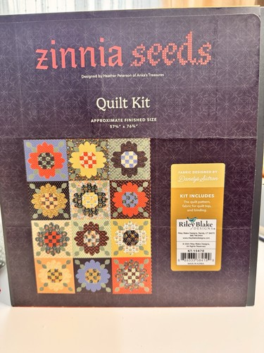 Riley blake quilt kit - blake, zinnia