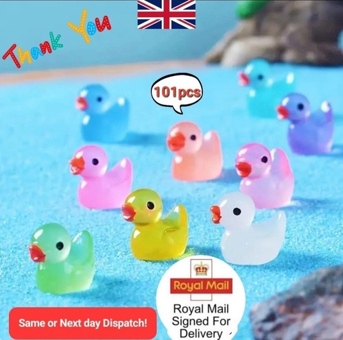 101xpcs mini resin ducks - mini,