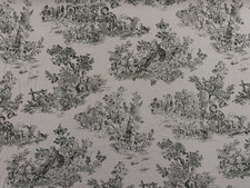 Chamonix Village Toile Fabric