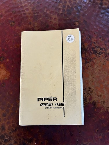 Piper cherokee arrow owner - piper,