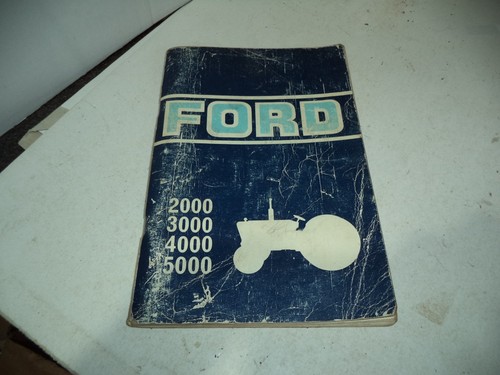 Ford tractor operators hand - tractor,