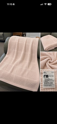Mothercare pink cotton knitted - cotton,