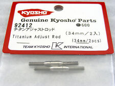 Genuine Kyosho 1/10 Touring Off Road Fazer VOneR Titanium 3x34mm Tie Rods NEW !