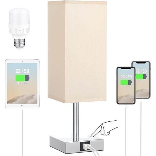 Touch lamps with usb - with,
