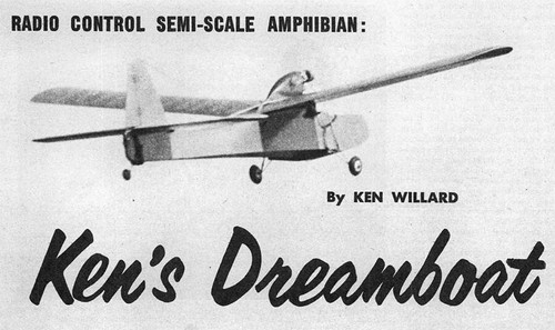 Model airplane plans - airplane,
