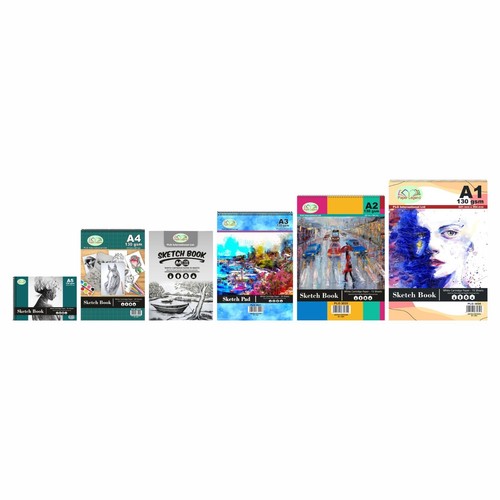 Sketch pads books - a5, pads/books