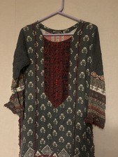 Designer Shalwar Kameez Indian Pakistani Khaddi Maria B.Sapphire Gul Ahmed