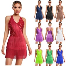 UK Womens Latin Dance Dress