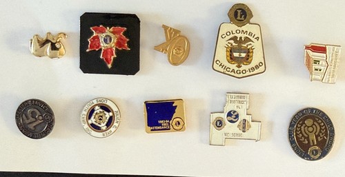 Enamel pin badges charity - 10,