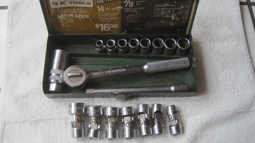 Vintage tools metric - s-k,