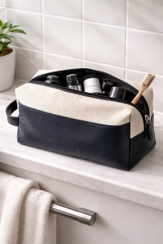 Perry ellis toiletry bag navy - perry,
