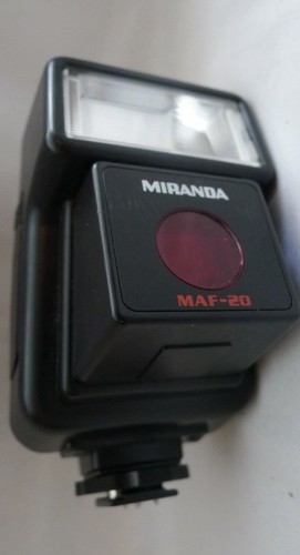 Miranda maf program - maf-20, minolta