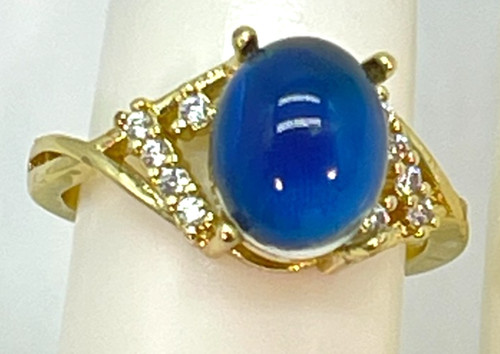 Ring gold tone mood - gold,