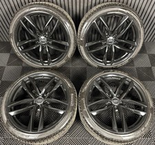 20'' GENUINE AUDI A6 S LINE BLACK EDITION C7 ALLOYS WHEELS TYRES 4G9601025M