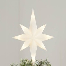 Light-Up Frosted LED Star of