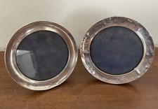 PAIR SILVER PHOTO FRAMES