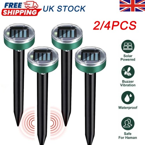 4pcs ultrasonic solar - 2/4pcs,