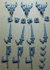 Soulblight Gavelords - Grave Guard - Seneschal - Heads Weapons (a) Bits Box AoS