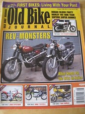 OLD BIKE JOURNAL MAGAZINE AUG