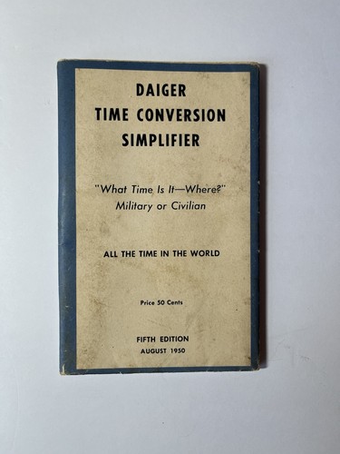 1950 daiger time - time, conversion