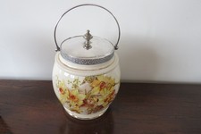 VINTAGE CERAMIC BISCUIT BARREL - WILLIAM WOOD & CO