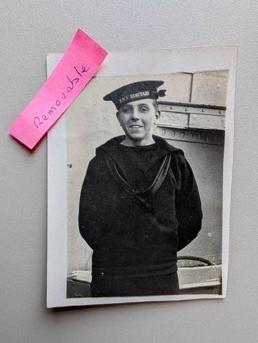 Old photo naval man - old,