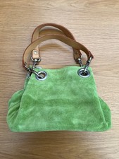 RUSSELL & BROMLEY green suede