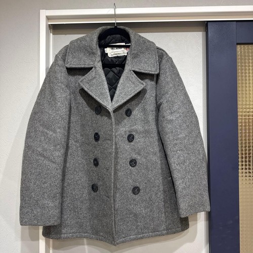 Schott pea coat 740n wool - coat,