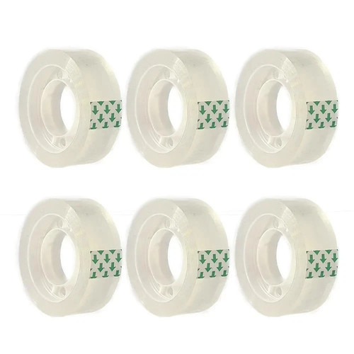 Clear transparent tape rolls - transparent,