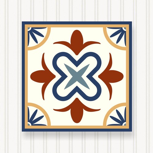 Barn quilt square - square,, 8