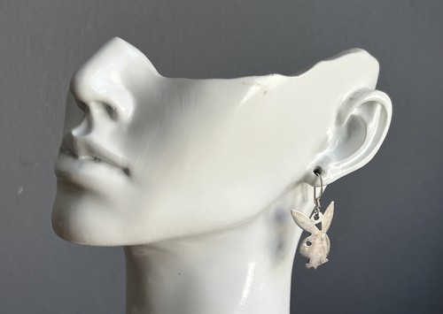 925 silver rabbit shaped - silver, drop