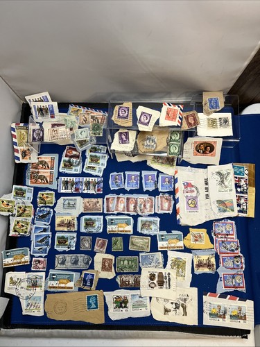 Old stamp album job lot - album,