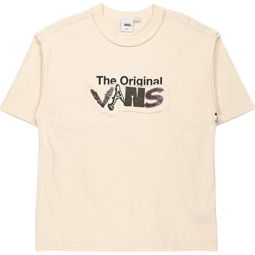 Vans cream original logo - cream,