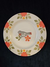 An Emma Bridgewater side plate 6.5" plate second condition Coral Lovebirds new