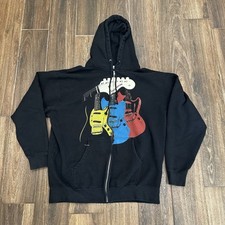 Vtg Y2K Fender Guitar Full Zip