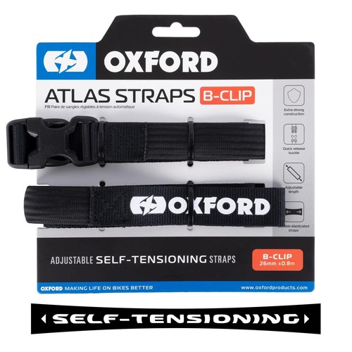 Oxford atlas motorcycle - atlas, straps