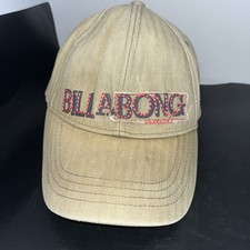 Vintage Billabong Camouflage Hat Cap rare 90s canvas hunting 