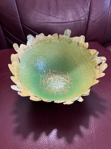 Country artists oak leaf bowl - artists,