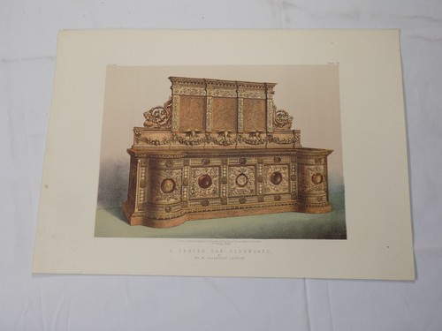 1862 antique color print - antique,