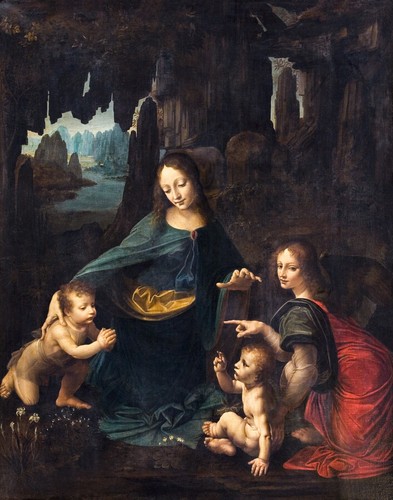 Leonardo vinci the virgin - da,