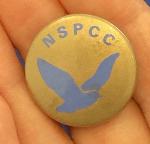 Vintage nspcc badge - vintage,