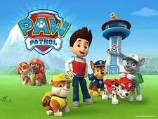 paw patrol crue logo canvas